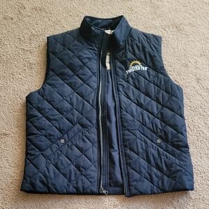 Brooks Brothers Navy Quilted Kids Vest